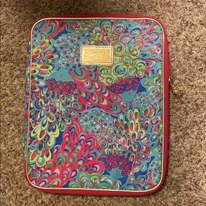 Lilly lagoon tech case notebook folio organizer